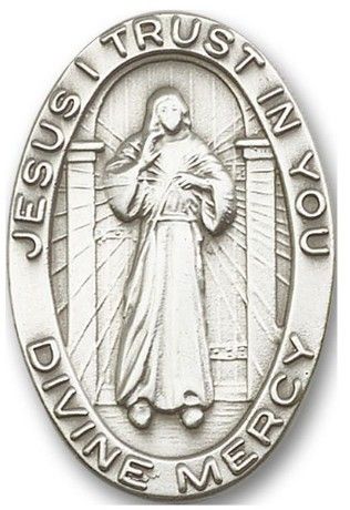 Divine Mercy Visor Clip 1074V