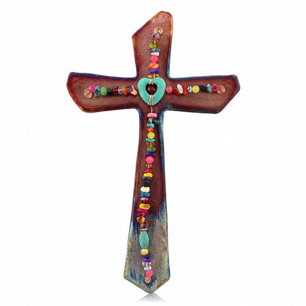 Raku Cross G LG  - 4-Way Beads