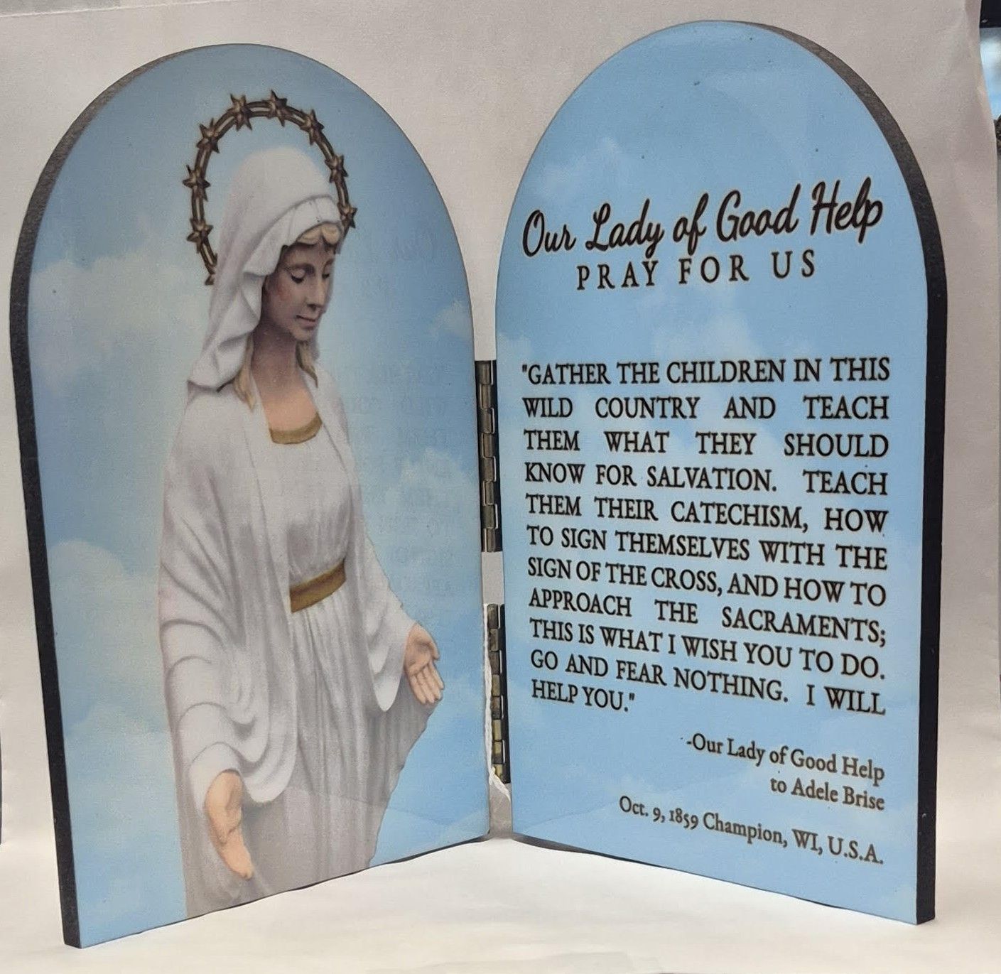 Our Lady of Good Help Diptych ADIP-633