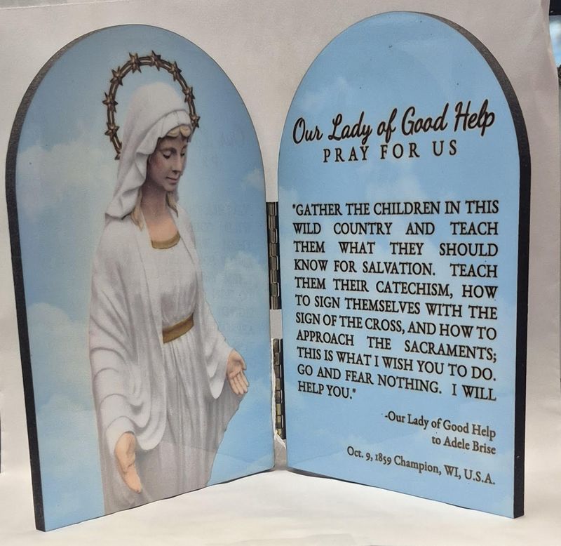 Our Lady of Good Help Diptych ADIP-633