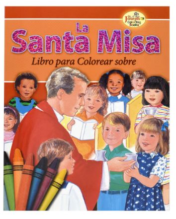 683/S La Santa Misa Libro para Colorear sobre