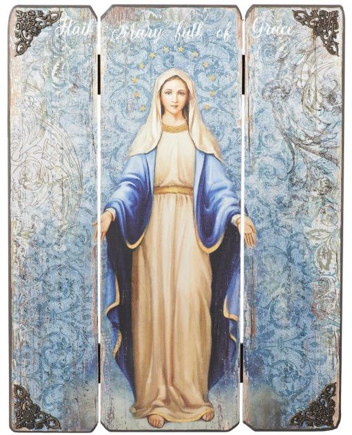        17" Our Lady of Grace Panel 600029