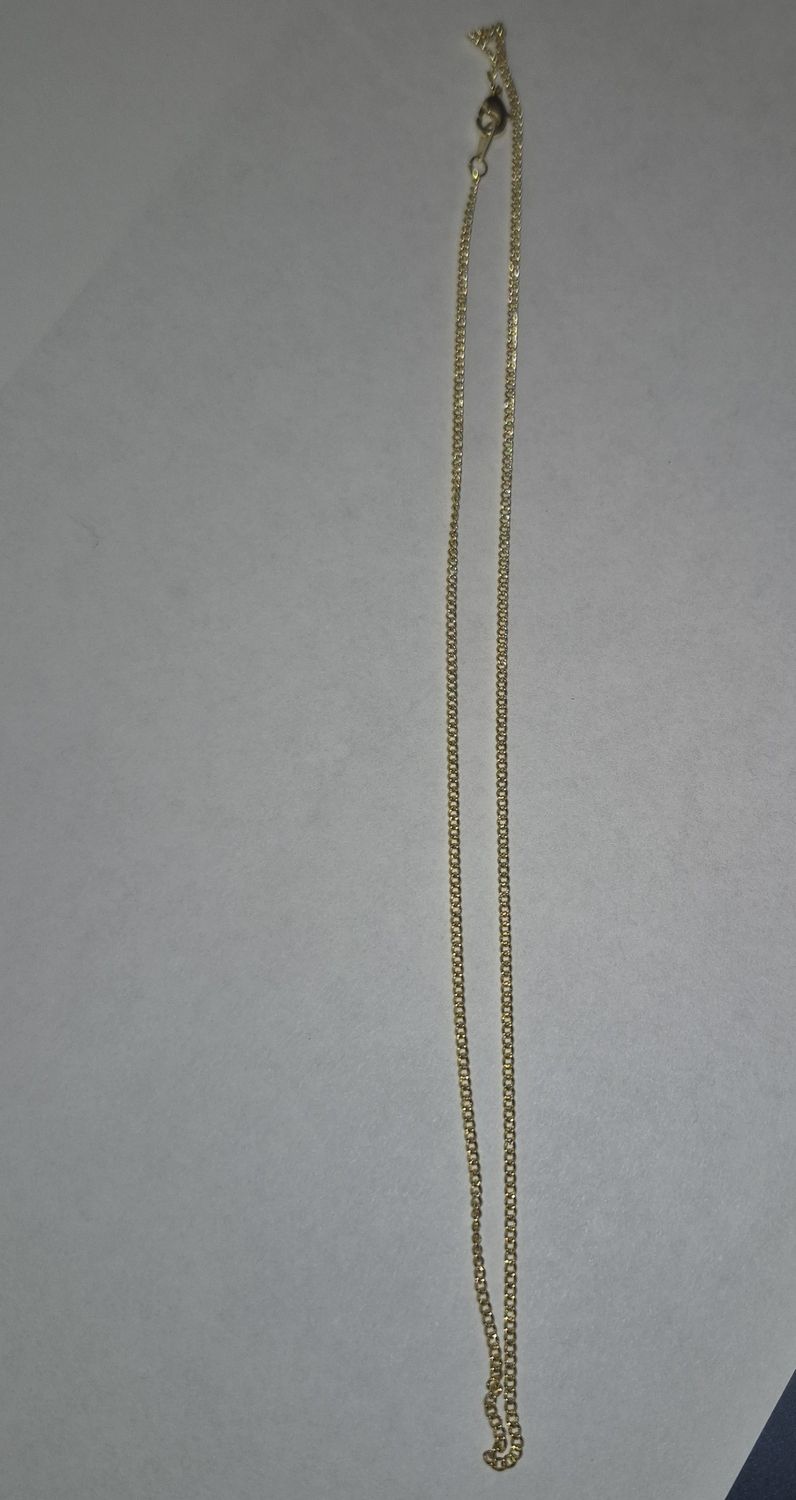        18" Gold Curb Chain CH-18G