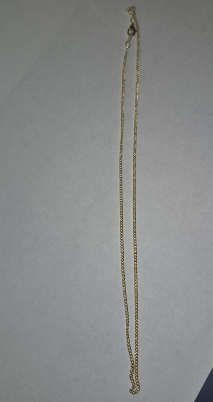 18" Gold Curb Chain CH-18G