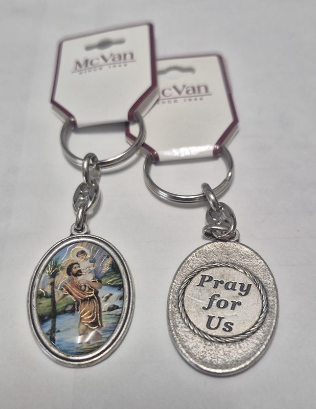 Saint Christopher Keyring KR1 ***