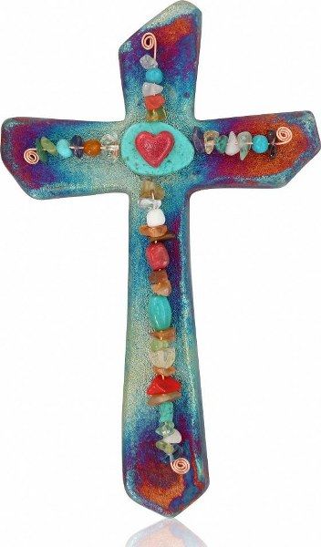      Raku Cross G Small - 4-Way Beads