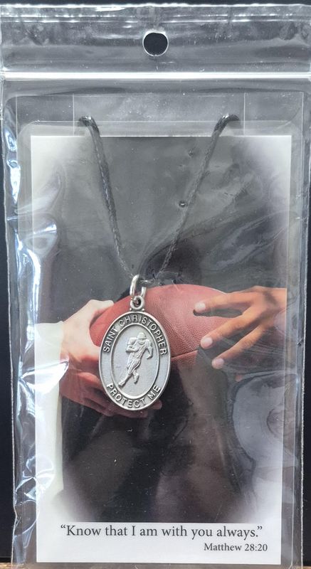 Boys Football Prayer Card Set/cord *** PSD770FT
