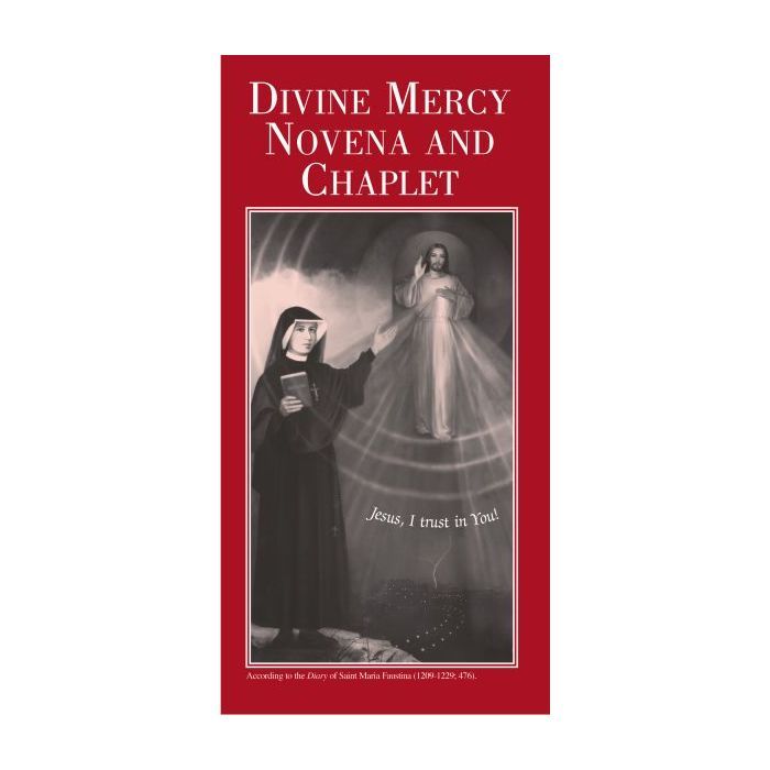 Divine Mercy Novena and Chaplet Pamphlet  LFMCN