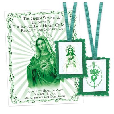 Plain Green Scapular 1504