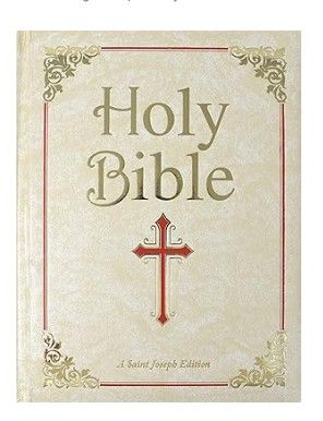 New Catholic Bible Family Edition Large Type 619/97W