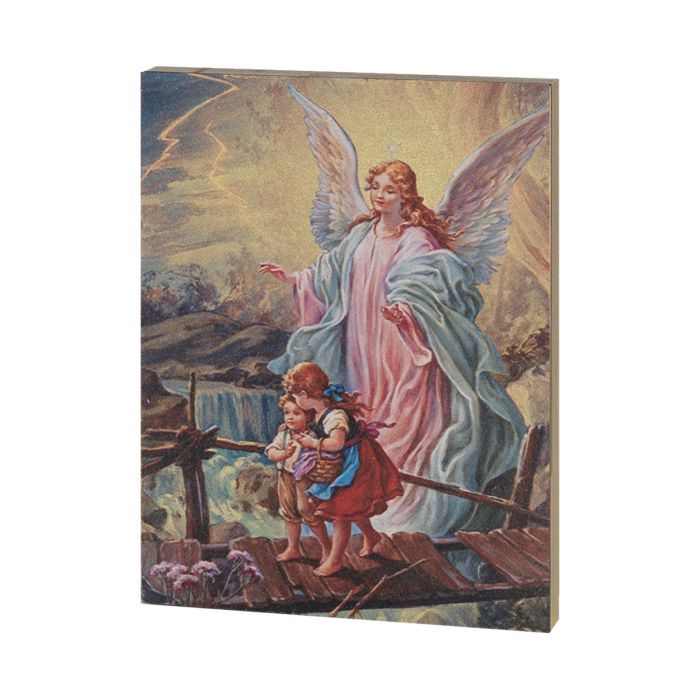 Guardian Angel 7.5X9.5 Plaque 520-350