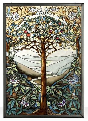 Tree of Life Suncatcher Rectangle GM1010