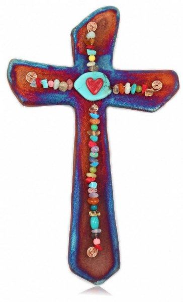 Raku Cross G Med - 4-Way Beads