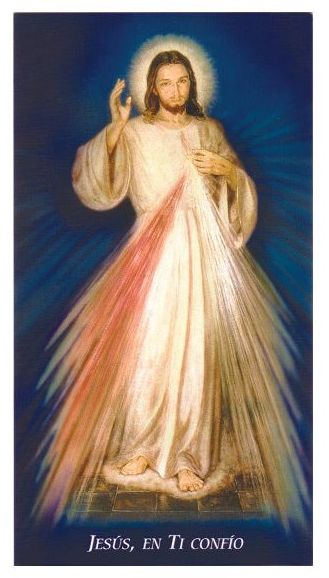        Chaplet of Divine Mercy Spanish Card SMPCR