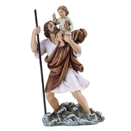 4" St. Christopher Statue Renaissance Collection 46479