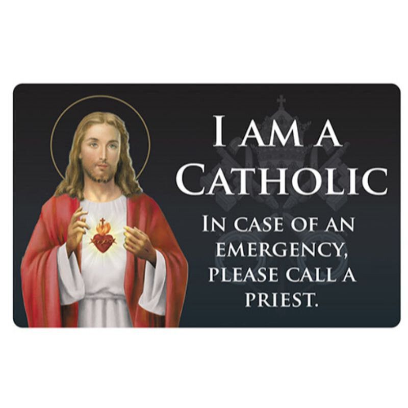 Sacred Heart Catholic ID Card TC286