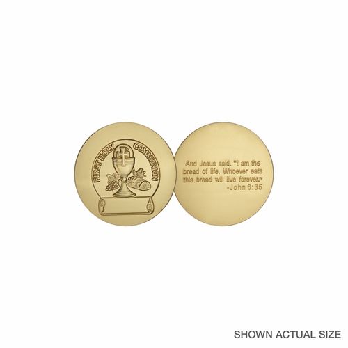 Communion Coin Gold M158