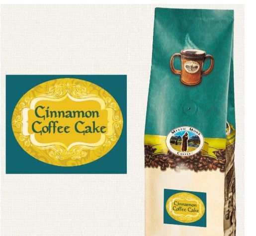        Cinnamon Coffee Cake Ground12 oz Mystic Monk Coffee CCINCC-G