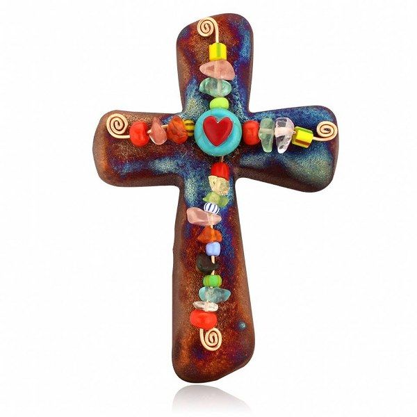 Raku Cross G Mini - 4-Way Beads 2.5in