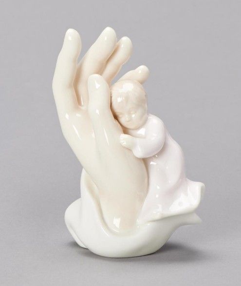 3.5" Girl Palm of Hand Statue Valencia Collection 44749