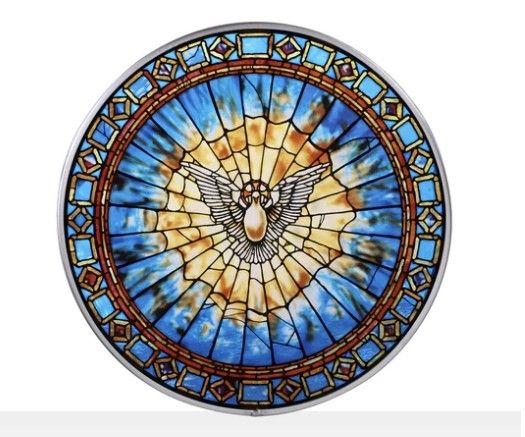 Holy Spirit Suncatcher Rounded GM1013