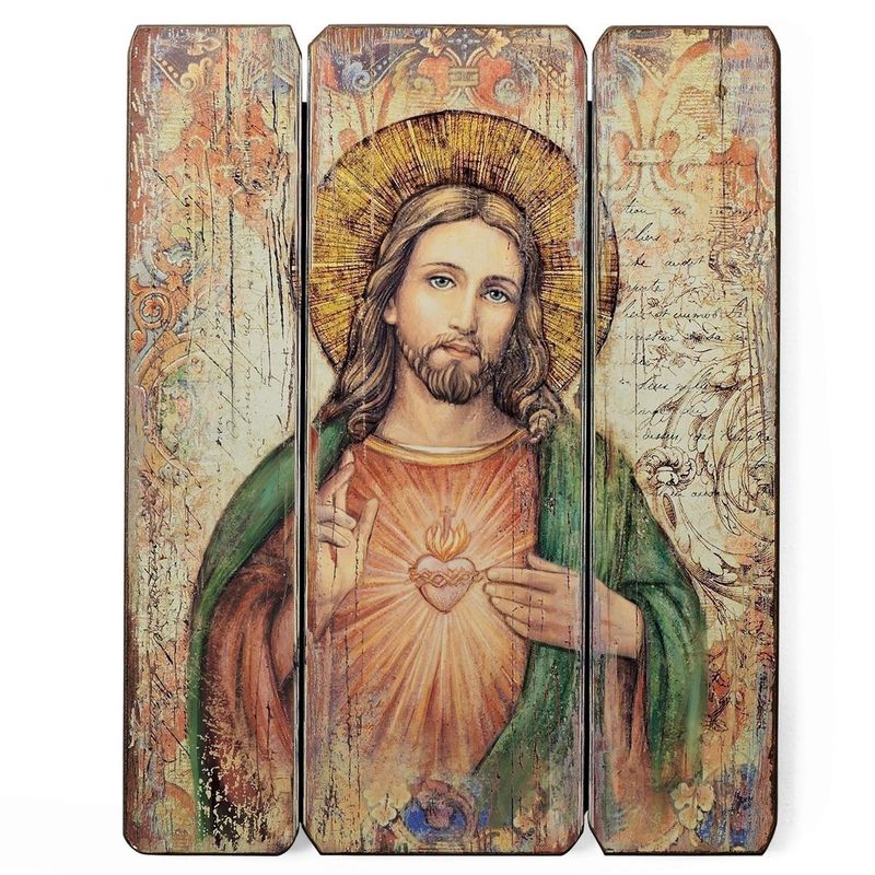        15" Sacred Heart Panel 69918