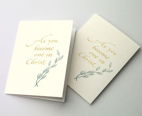        As You Become One in Christ CL1739