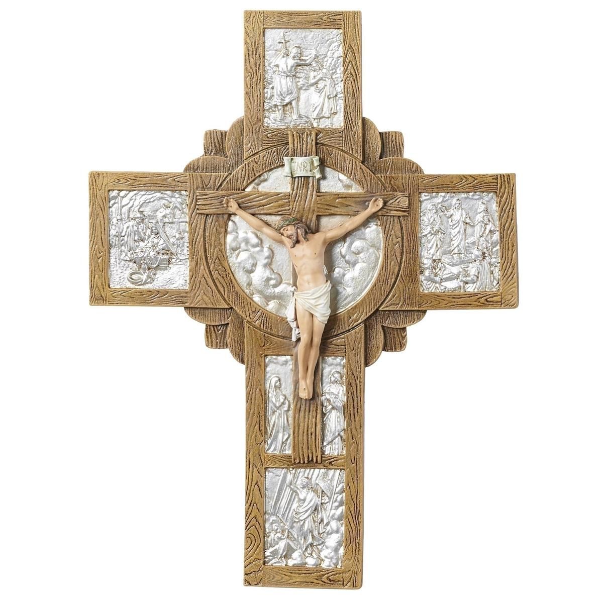 9.25" Life of Christ Crucifix 60070