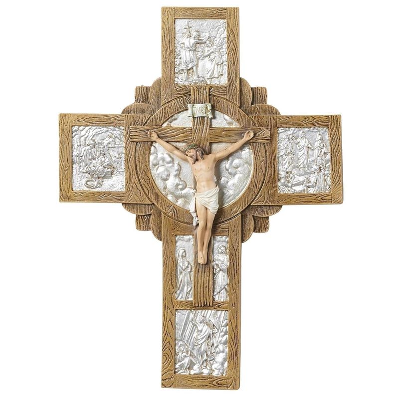 9.25" Life of Christ Crucifix 60070