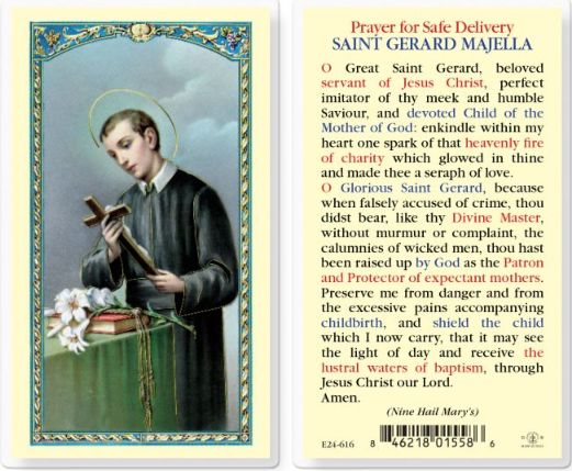      E24-616 St. Gerard Safe Delivery