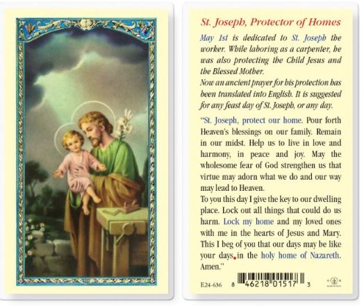      E24-636 St. Joseph Protector of Homes