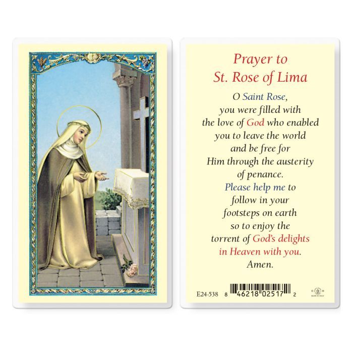St. Rose of Lima E24-538 (800-567)
