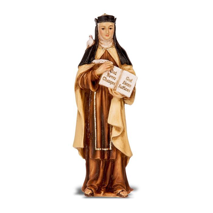 1735-548 Saint Teresa of Avilla 4in Box