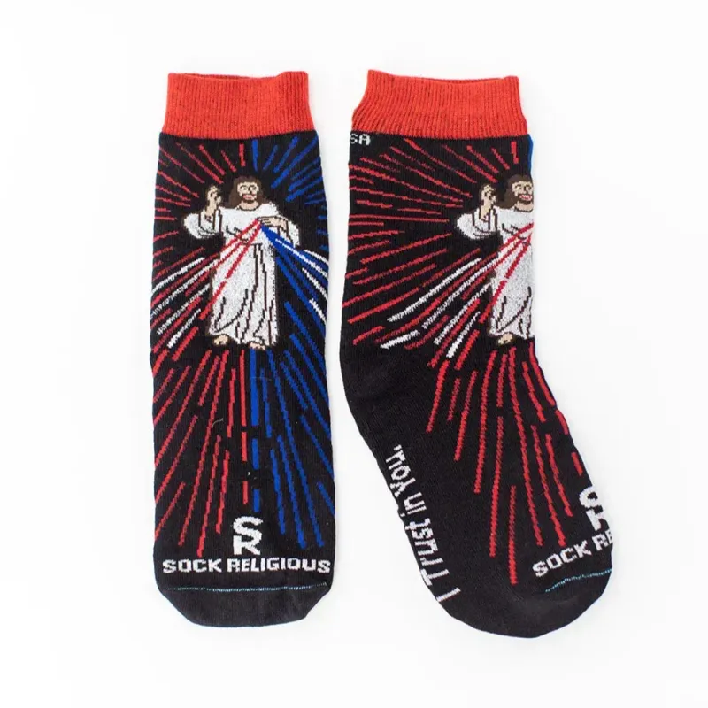        Divine Mercy Kids Sock Religious SR0264