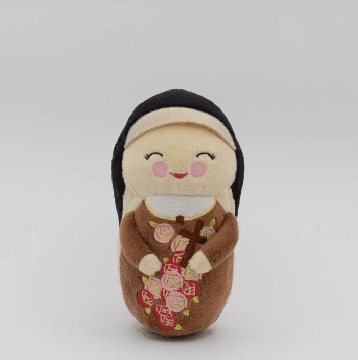        St. Therese Lisieux shinning light mini plush 8094