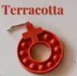 Decade Rosary Pop it Keychain Terrecatta