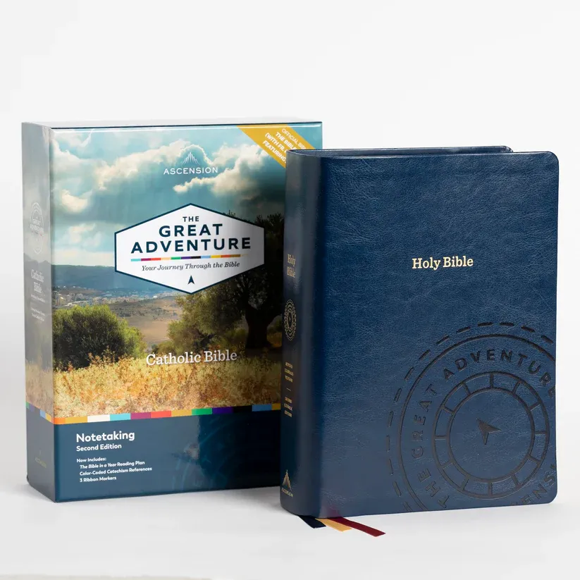      Great Adventure Catholic Bible Notetaking Leather 2nd Edition