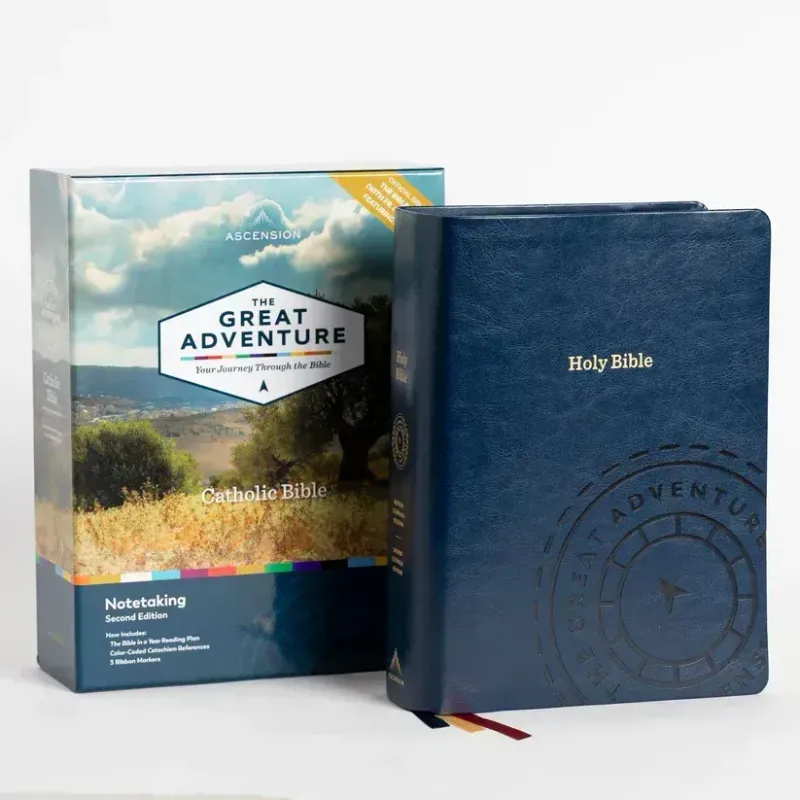      Great Adventure Catholic Bible Notetaking Leather 2nd Edition