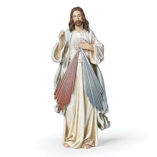 4" Divine Mercy Statue Renaissance Collection 46499