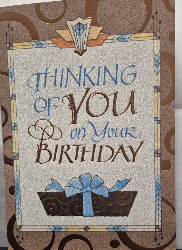        Thinking of You on Your Birthday WCT7026