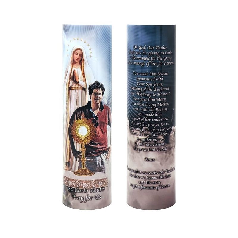 Carlo Acutis LED Candle C-8071
