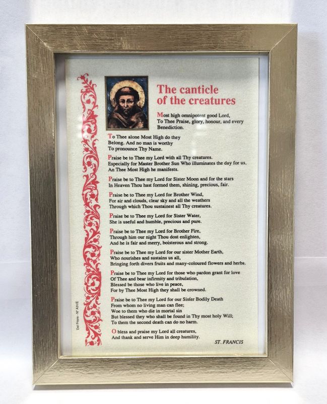 Canticle of Creatures Framed A230098B-F