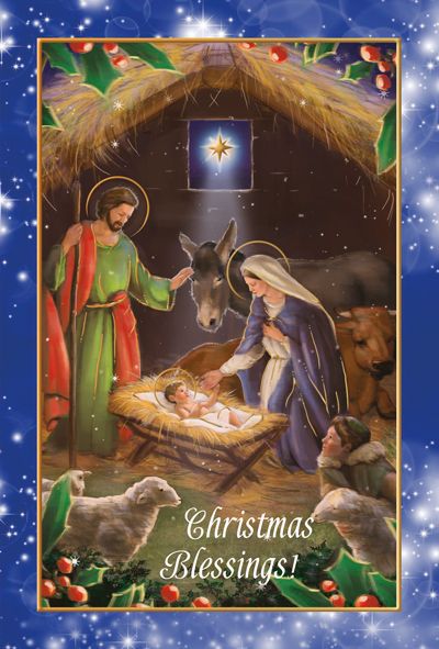        Christmas Blessings from a Priest 15 ct box set 82124