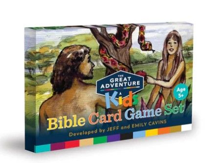       Kids Bible Card Game Set (The Great Adventure)
