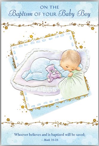 86968 - On The Baptism of Your Baby Boy