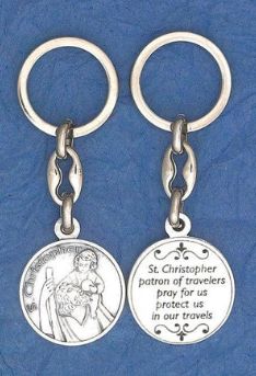 171-22-6667 - St. Christopher Key Ring