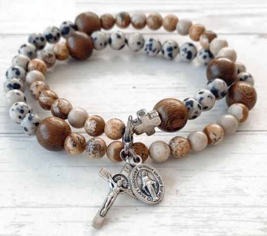      Kolbe Gemstone Bracelet - Stretch and Wrap