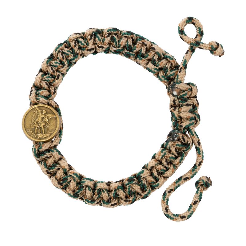       St. Michael Army Paracord Bracelet B1070C