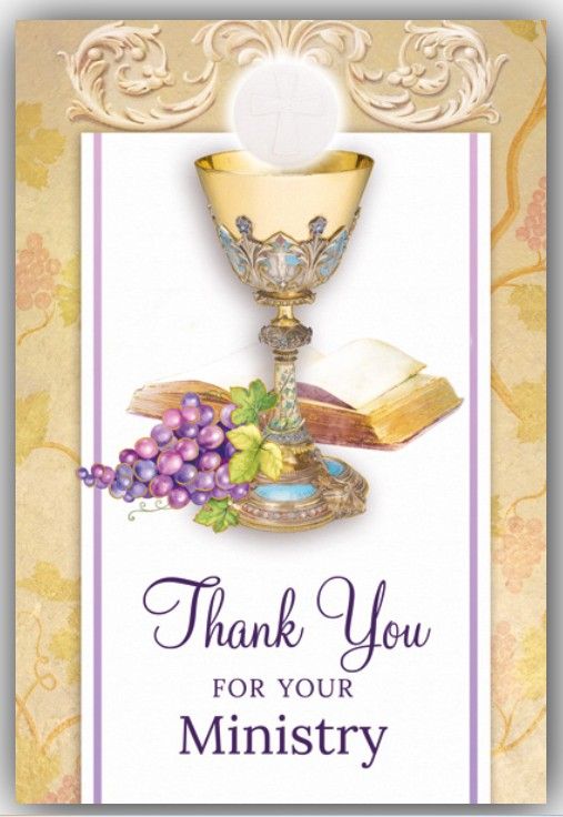       Thank You for Your Ministry 83018