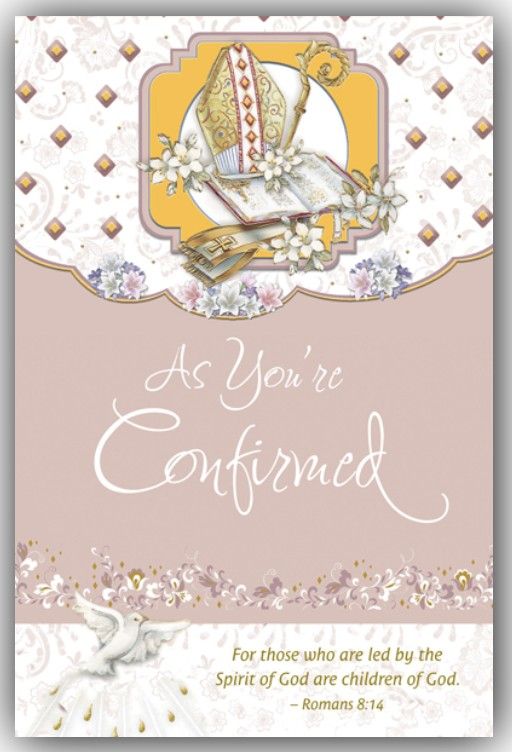 As You're Confirmed 86353